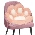 Coussin de patte de chat en forme de patte de chat coussins de chaise avec dossier canapé