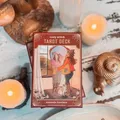 Jeu de cartes de tarot Cosy Witch imprimées carton en relief emballé dans une boîte rigide