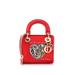 Christian Dior Leather Tote Bag: Red Bags