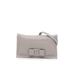 Salvatore Ferragamo Leather Crossbody Bag: Gray Bags