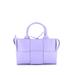 Bottega Veneta Leather Tote Bag: Purple Bags