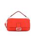 Fendi Leather Shoulder Bag: Red Bags