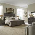 Lark Manor™ Arianni Panel Bed, Dresser & Mirror, Night Stand Wood in Brown | Queen | Wayfair 6DCCFA9BCA2342DC98D1BD1D64622CEF