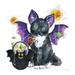 The Holiday Aisle® Halloween Pets VI - Wrapped Canvas Painting Paper in White | 36 H x 36 W in | Wayfair E611F0CBD4B446D8B51D0BABEB56167B