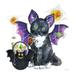 The Holiday Aisle® Halloween Pets VI - Wrapped Canvas Painting Paper | 20" H x 20" W x 1.25" D | Wayfair 954D9039CEEF44609C2AE53CE1E2F479