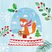 The Holiday Aisle® Snow Globe Animals III - Painting Paper | 20" H x 20" W x 1.25" D | Wayfair 6A30E8E946F24CEE82E54C4B3DA72F6F