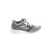 Adidas Sneakers: Gray Color Block Shoes - Women's Size 7 - Almond Toe