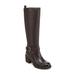 Georgia Knee High Faux Leather Boot