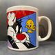 Vintage 1997 Tweetie Pie & Sylvester ceramic mug Staffordshire Tableware made in England