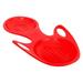 Sportsstuff Rocket Plastic Single Person Snow Sled Red