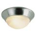 57702 BN-Trans Globe Lighting-16 Inch Large Flush Mount-Brushed Nickel Finish