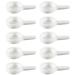 Oahisha 10pcs Small Candle Spoon Tealight Wax Warmer Tray Funny Candle Display Stand