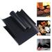 Grill Accessories for Outdoor Charcoal Bbq Roasting Pan Oven Baking Pad Mat Glass