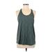 Lululemon Athletica Active Tank Top: Green Activewear - Women's Size 6