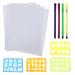 Kids Drawing & Painting Supplies Children s Art Student Educational Tool Wanhua Ruler Set Plastic