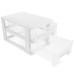 Plastic Drawers Stackable Storage Box Storage Container Plastic Desk Organizer White Drawer Type Organizer Office