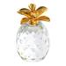 Ornaments Bedroom Decor Crystal Pineapple Paperweight Mini Office