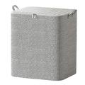 Shiogb Storage Containers Storage Bags Portable Non Woven Zipper Storage Bag Clothes Storage Foldable Closet Organizer Storage Containers with Durable Carry Handles Wardrobe Sorting Storage Box