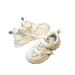 Ramiter Girls Sneakers Children s Sports Shoes Winter Solid Color Casual Running Shoes Warm Shoes for Boys and Girls Baby Tennis Shoes Beige