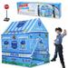 SUPER JOY Kids Police Station Playhouse Indoor Outdoor Toy Play Tent Birthday Christmas Gift for Kids Boys Girls Toddler