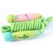 Kids Jump Rope Adjustable Cotton Braided Skipping Rope Fitness Jump Rope with Wooden Handle for Boys Children Outdoor Workout Exercise