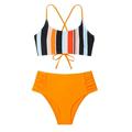 Hwmodou Women Swimsuits Sexy Bikini Swimsuit Women s Swimwear Push Up Bikini Set Fashion Thong Bathing Suit Beach Wear Swimming Pool Fitness Clothes For Woman