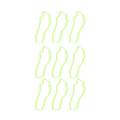 9 Pcs Hair Ties Barrettes Mini Clips for Women Claw Yoga Headband Stretchy Hairband Non-slip Miss