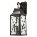 Minka Lavery - Great Outdoors - De Luz - 4 Light Outdoor Wall Mount-21.38 Inches