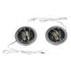 Carevas 2 150W Micro Dome Car Audio Tweeters Speakers with Built-in crossover a pair