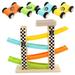 Childrenâ€™s Toys Kids Wood Race Car Car Toy Car Ramp Toy Car Track Toy Toy Mini Wooden Toddler Child