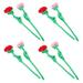 24 Pcs Bean Bag Filler Toys Artificial Flower Bouquet Fake Bundle Gift Crafts Bride Baby