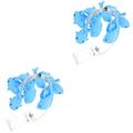 2 Bouquets Shark Light Plastic Pendant Christmas Decor Home Ornament Ocean Chandelier Lights Festival Adorn