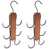 2 Pack Bag Storage Hanger Bags Multifunction The Tote Coat Wall Clothes Rack Hooks for Hanging Coats Stainless