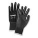 West Chester 713SUCB/L PU Palm Coated Nylon Gloves Large Black (Pack of 12)