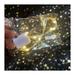 10/20/30 LED Multicolor String Fairy Light Flexible Mini Lights with 3 Lighting Modes Holiday Home Party Decoration