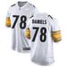 James Daniels Men's Nike White Pittsburgh Steelers Game Custom Jersey