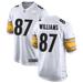 Rodney Williams Men's Nike White Pittsburgh Steelers Game Custom Jersey