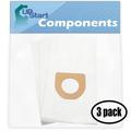 9 Replacement for Hoover Futura Vacuum Bags - Compatible with Hoover 4010100A Type A Vacuum Bags (3-Pack - 3 Vacuum Bags per Pack)