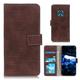 Crocodile textured leather case for Nokia XR20 - Brown