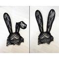 Bailey Lace Bunny Ears Headband