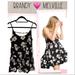 Brandy Melville Dresses | Brandy Melville Dress Black Floral Jada Summer Dress Os | Color: Black/White | Size: One Size