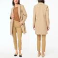 J. Crew Jackets & Coats | Hazy Chevron Herringbone Topcoat | Color: Tan | Size: 16