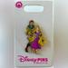 Disney Accessories | Disney Rapunzel And Flynn Rider From Tangled Pin - New | Color: Pink/Yellow | Size: Os