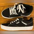 Vans Shoes | Euc Vans Seldan Men’s Skate Shoes, Black, Size 7.5/40 | Color: Black/White | Size: 7.5