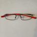 Nike Accessories | Nike With Flexon Bridge Kids Classic Eyeglasses Frames 4677 241 45-17-130 Mm | Color: Red/Silver | Size: Osb