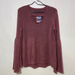 American Eagle Outfitters Sweaters | American Eagle Sweater Women's Medium Red V-Neck Long Bell Sleeves Very Soft Nwt | Color: Red | Size: M
