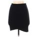 Zara Casual Skirt: Black Solid Bottoms - Women's Size Small