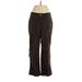 Chico's Cargo Pants - High Rise: Brown Bottoms - Women's Size Small