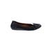 Lanvin Flats: Black Solid Shoes - Women's Size 7 - Round Toe
