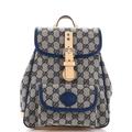 Gucci Bags | Gucci Children's Pocket Flap Backpack Gg Canvas Blue | Color: Blue | Size: Os